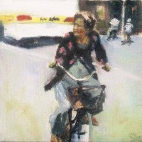 Old Woman On Her Way